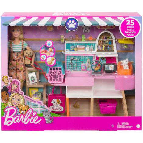 Barbie Set De Joaca Magazin Accesorii Animalute - imagine 7